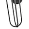 Z-Lite Leland Outdoor Wall, 1-Light, 7 In.W x 8.5 In.L x 18 In.H, Sand Black/Sand Blast 5005M-BK-LED - alternate 6